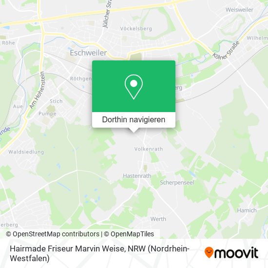 Hairmade Friseur Marvin Weise Karte