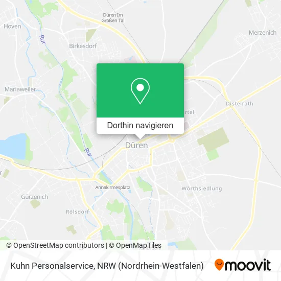 Kuhn Personalservice Karte