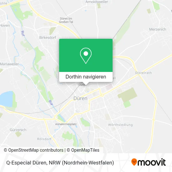 Q-Especial Düren Karte