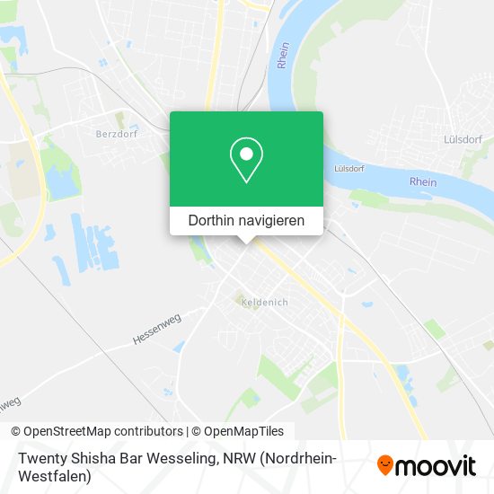 Twenty Shisha Bar Wesseling Karte