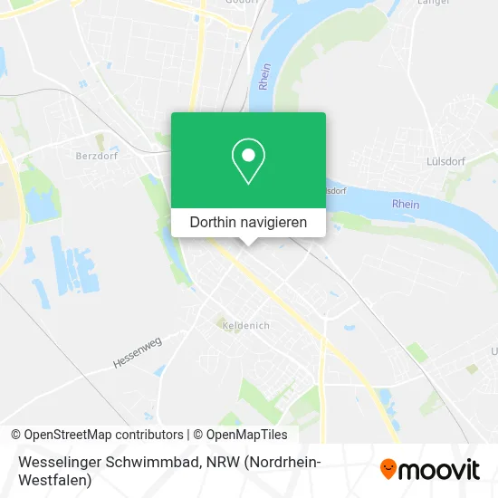 Wesselinger Schwimmbad Karte