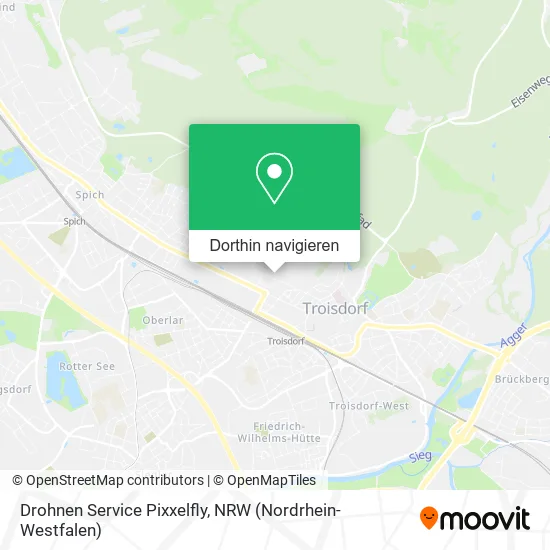 Drohnen Service Pixxelfly Karte