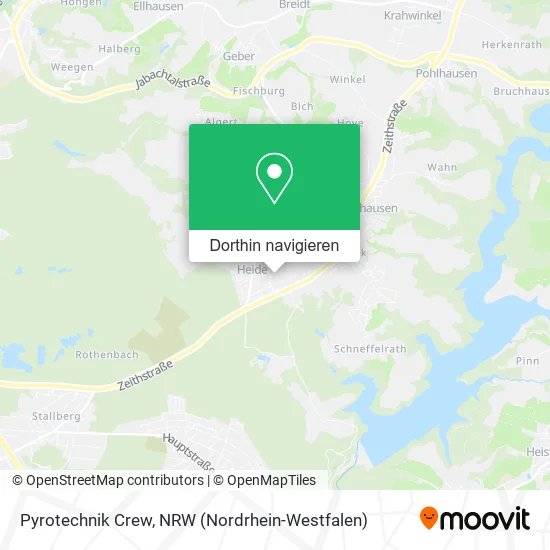 Pyrotechnik Crew Karte