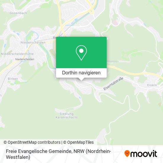 Freie Evangelische Gemeinde Karte
