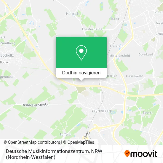 Deutsche Musikinformationszentrum Karte
