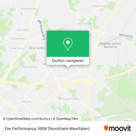 Die Performanza Karte