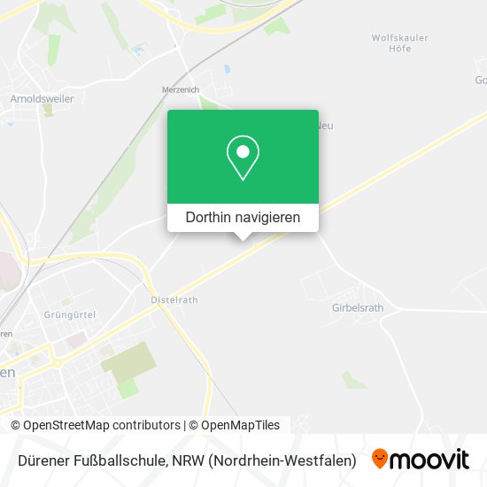 Dürener Fußballschule Karte