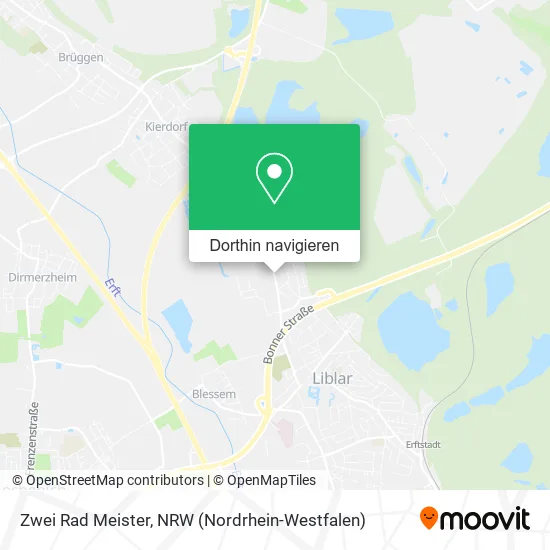 Zwei Rad Meister Karte