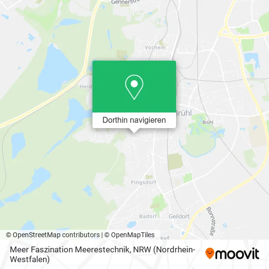 Meer Faszination Meerestechnik Karte