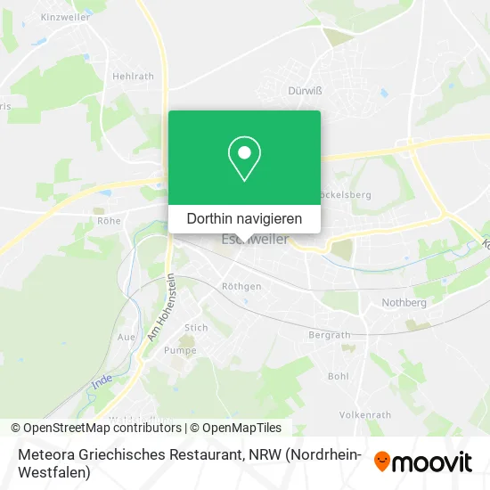 Meteora Griechisches Restaurant Karte