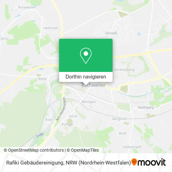 Rafiki Gebäudereinigung Karte