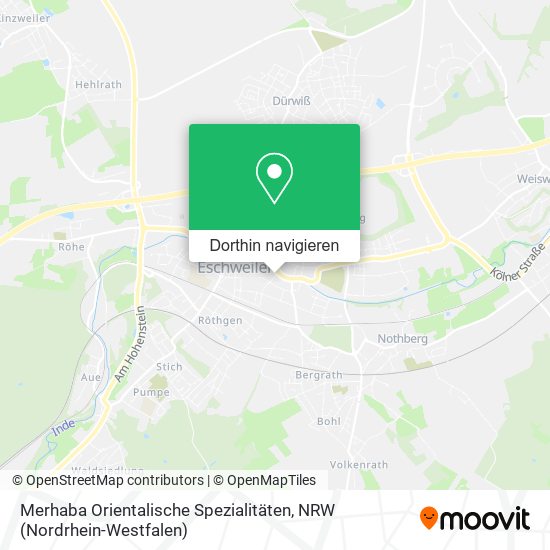 Merhaba Orientalische Spezialitäten Karte