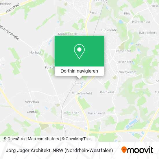 Jörg Jager Architekt Karte