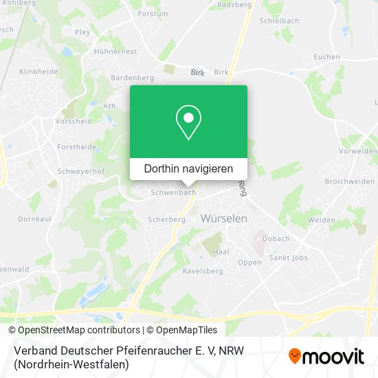 Verband Deutscher Pfeifenraucher E. V Karte