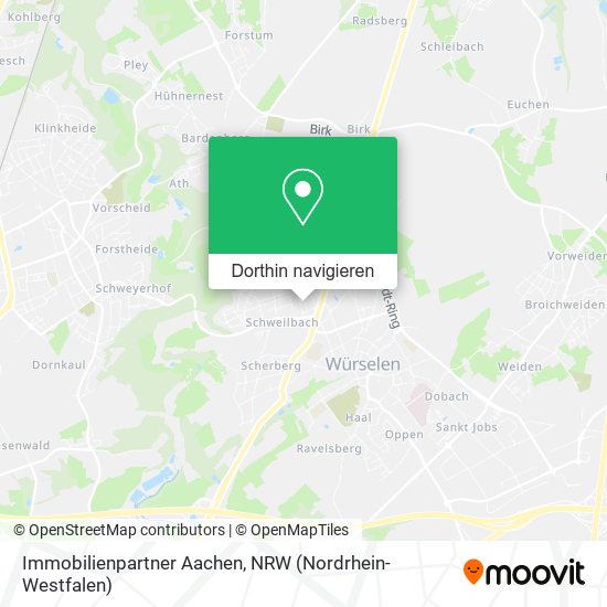 Immobilienpartner Aachen Karte