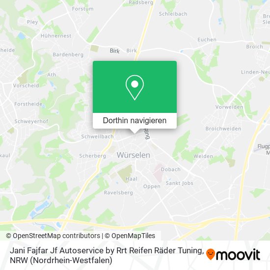 Jani Fajfar Jf Autoservice by Rrt Reifen Räder Tuning Karte