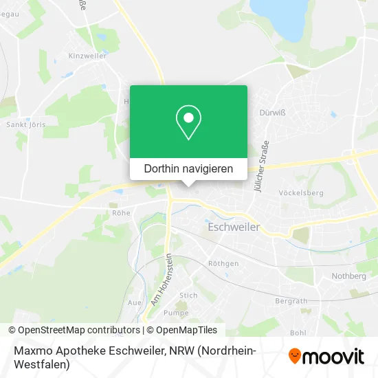 Maxmo Apotheke Eschweiler Karte