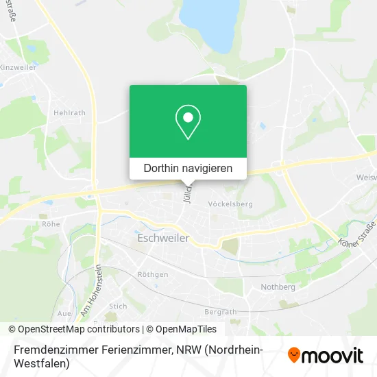 Fremdenzimmer Ferienzimmer Karte