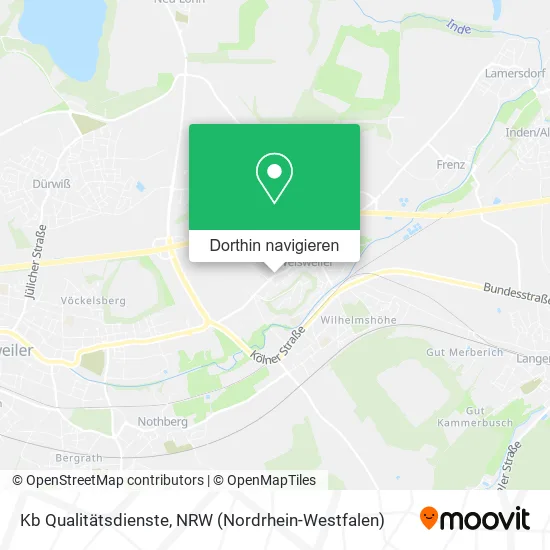 Kb Qualitätsdienste Karte