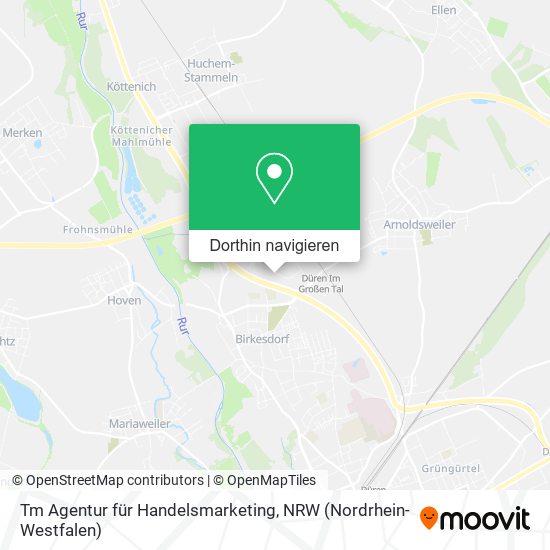 Tm Agentur für Handelsmarketing Karte