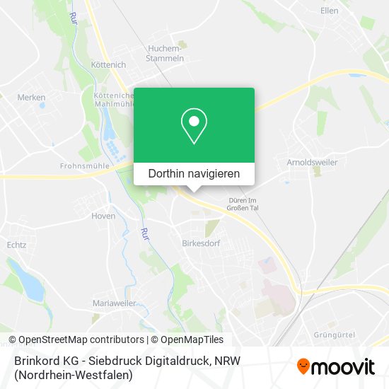 Brinkord KG - Siebdruck Digitaldruck Karte