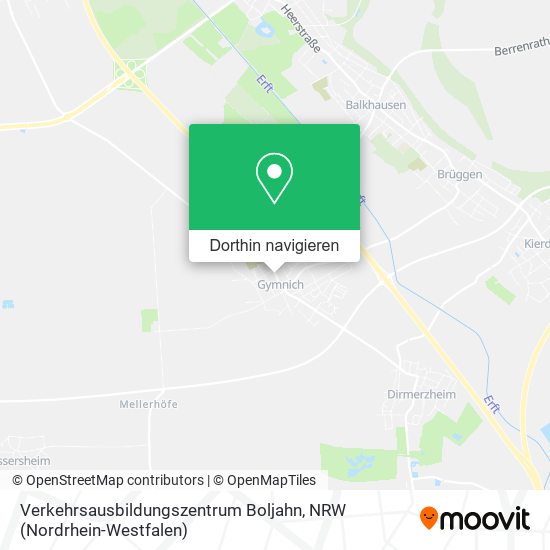 Verkehrsausbildungszentrum Boljahn Karte