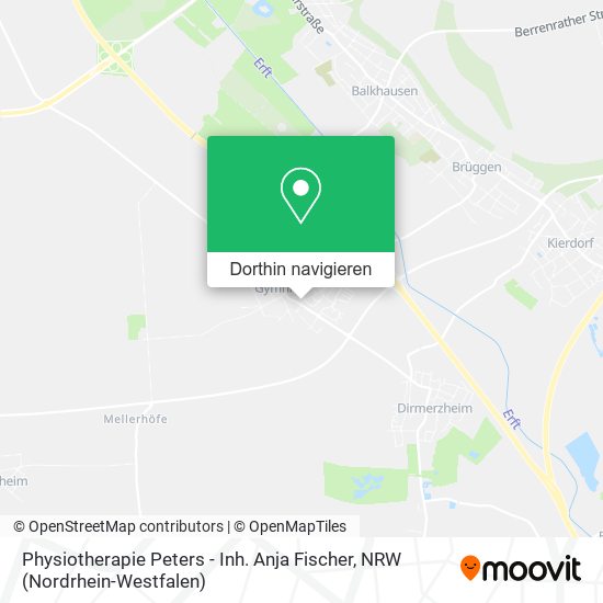 Physiotherapie Peters - Inh. Anja Fischer Karte