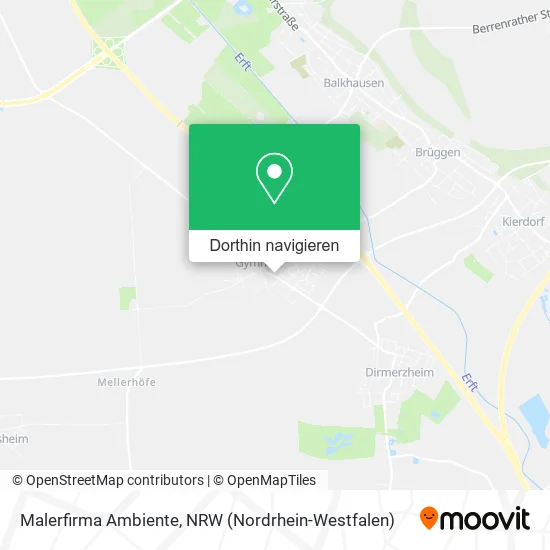 Malerfirma Ambiente Karte