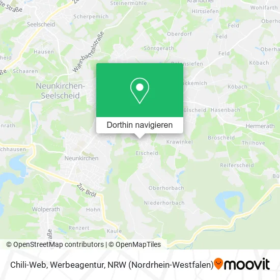 Chili-Web, Werbeagentur Karte