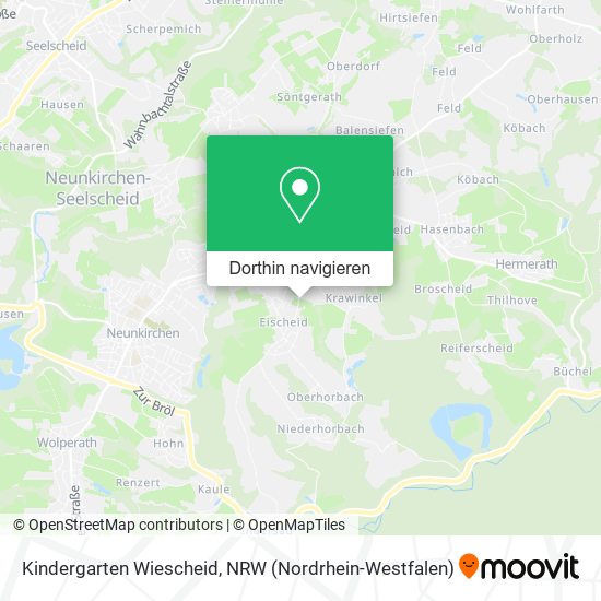 Kindergarten Wiescheid Karte