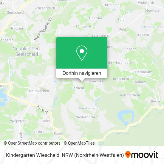 Kindergarten Wiescheid Karte