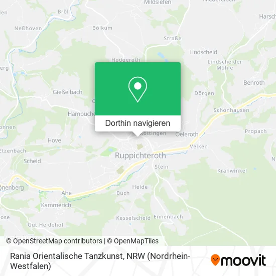 Rania Orientalische Tanzkunst Karte