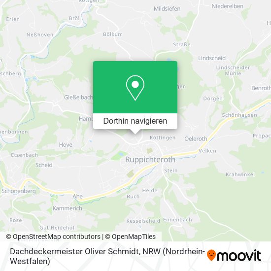 Dachdeckermeister Oliver Schmidt Karte