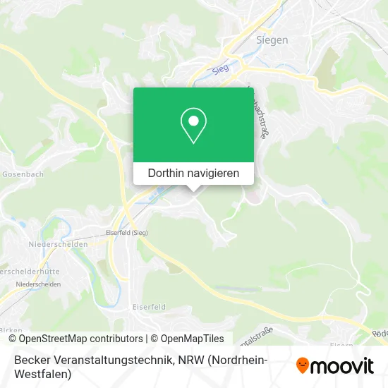 Becker Veranstaltungstechnik Karte