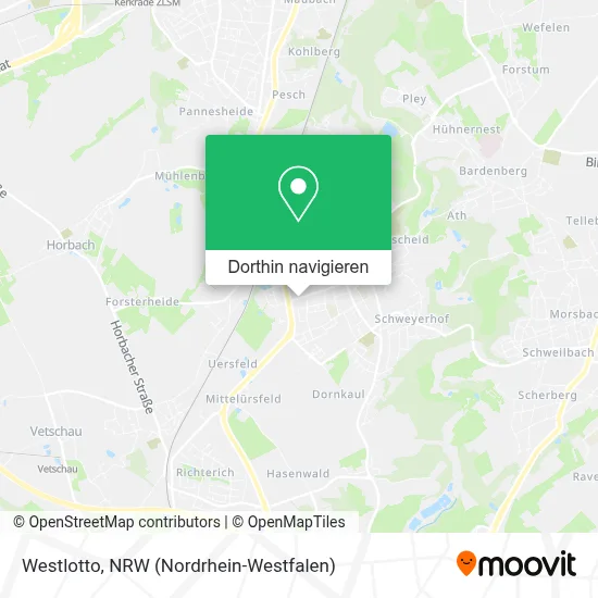 Westlotto Karte