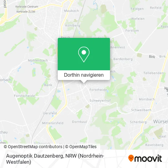 Augenoptik Dautzenberg Karte