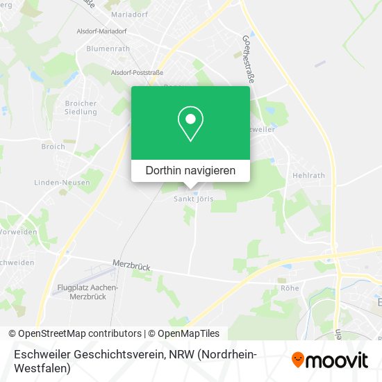 Eschweiler Geschichtsverein Karte
