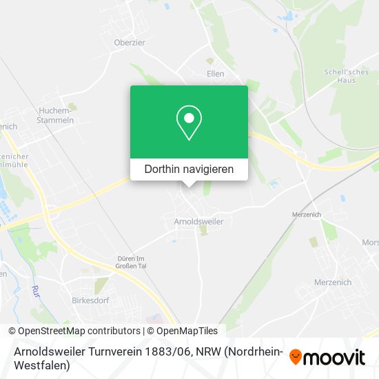 Arnoldsweiler Turnverein 1883 / 06 Karte