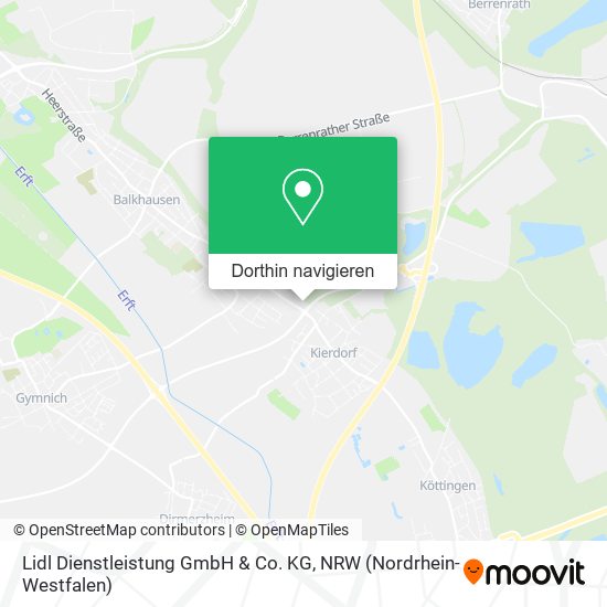 Lidl Dienstleistung GmbH & Co. KG Karte