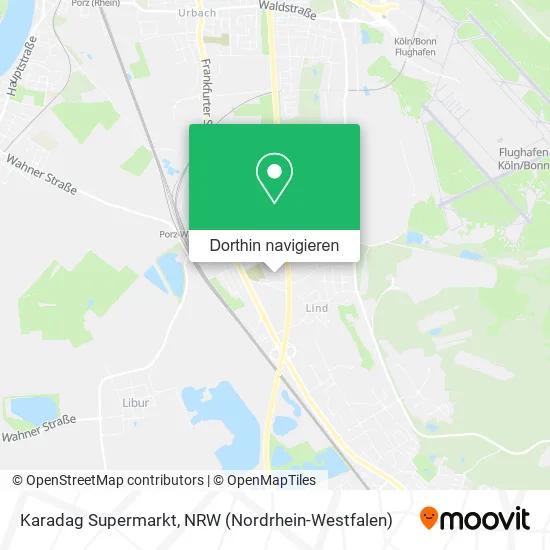 Karadag Supermarkt Karte