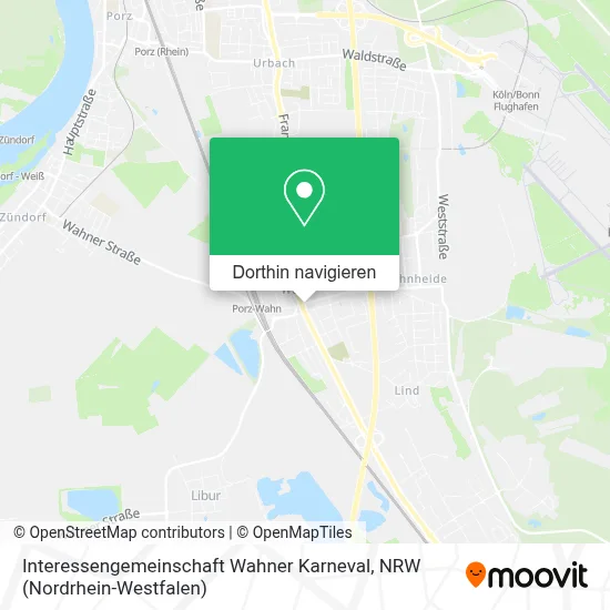 Interessengemeinschaft Wahner Karneval Karte