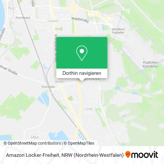 Amazon Locker-Freiheit Karte