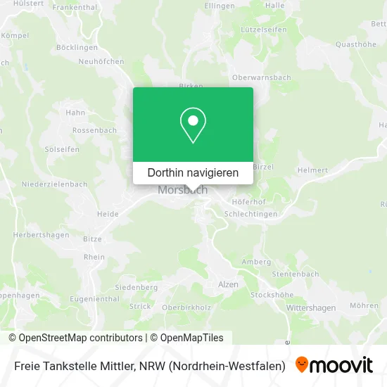 Freie Tankstelle Mittler Karte