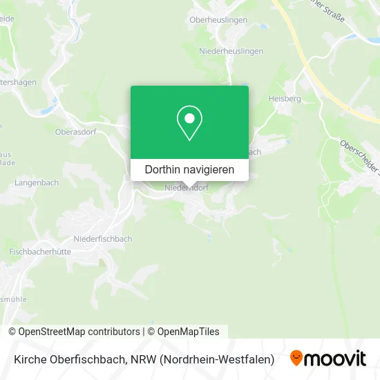 Kirche Oberfischbach Karte