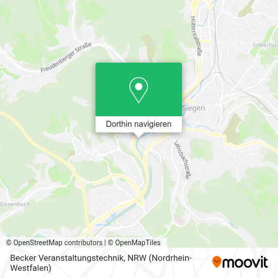 Becker Veranstaltungstechnik Karte