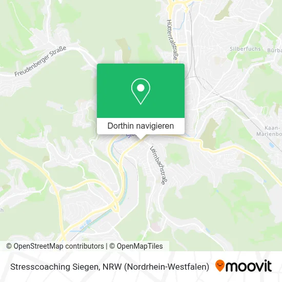 Stresscoaching Siegen Karte