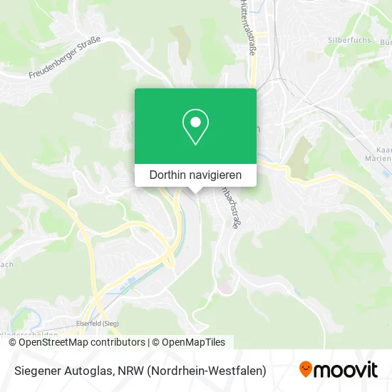 Siegener Autoglas Karte