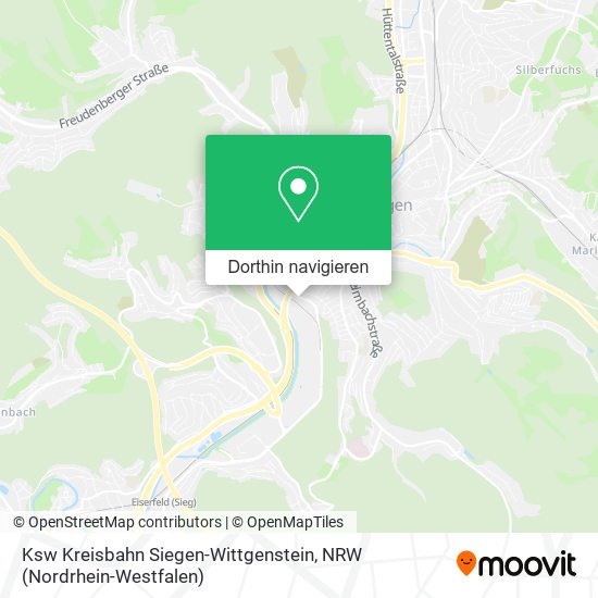 Ksw Kreisbahn Siegen-Wittgenstein Karte