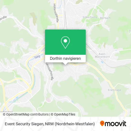 Event Security Siegen Karte