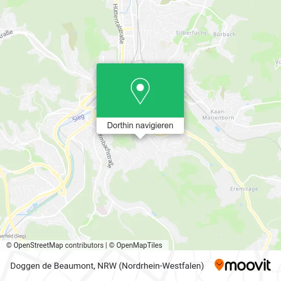 Doggen de Beaumont Karte